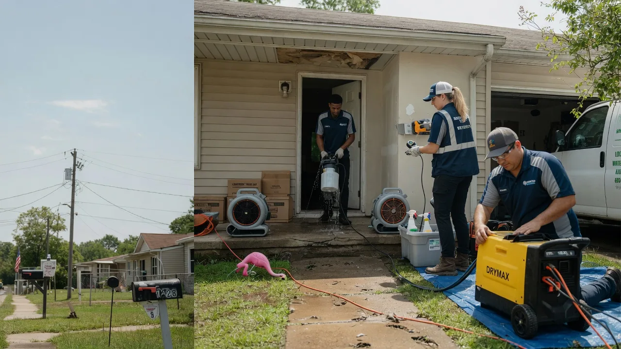 Storm Damage Water Removal in Mount Auburn, IA near me